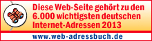 Traummatten.de wude vom Web-Adressbuch für Deutschland in den Kreis der 5.000 besten Web-Seiten aus dem Netz aufgenommen.