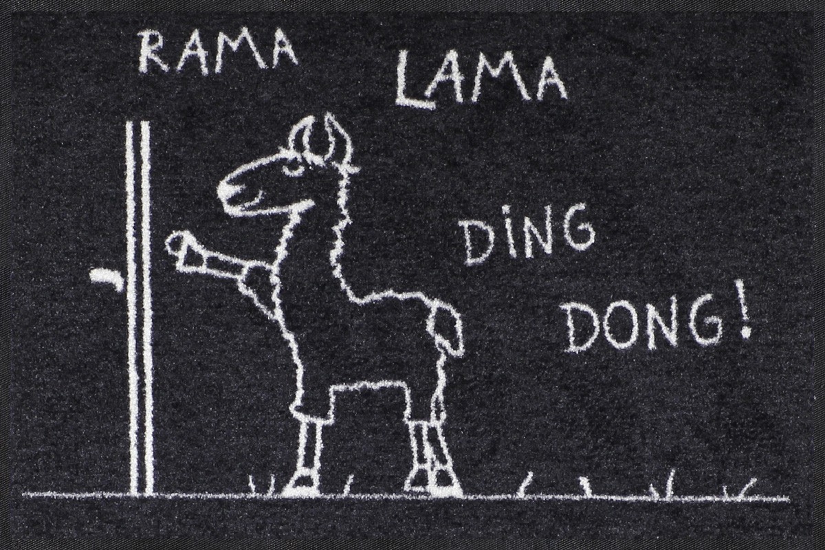 Fußmatte Rama Lama Ding Dong
