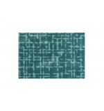 Fußmatte Mikrofaser Checker Plate Aqua