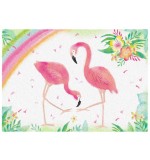 Fußmatte Flamingo Love