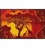 Fußmatte Afrikakarte