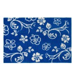 Fußmatte Blue Flowers