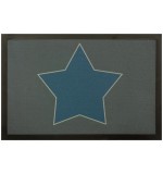 Fußmatte Deco blue Star (