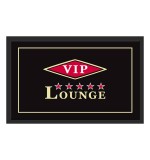 Fußmatte Deco & Wash VIP Lounge schwarz