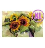 Fußmatte Gallery Sonnenblumen XL