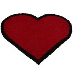 Fußmatte Kokos Herz Rot