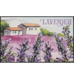 Fußmatte Lavender Houses XL