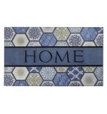 Fußmatte Eco Master home blue tiles
