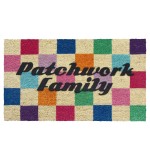 Fussmatte Patchwork Family