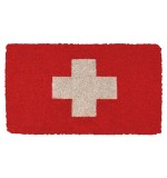 Fußmatte Swiss Cross