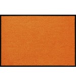 Fußmatte Salonloewe Uni kürbis orange rechteckig