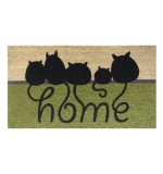 Kokosfußmatte Home Cats