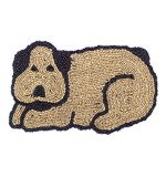 Kokosfußmatte Hund Wendematte