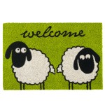 Kokosfußmatte Ruco Print Sheeps Welcome