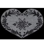 Fußmatte Edelweiss-Heart Shape