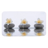Badematte Stones with Flower 