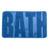 Badteppich Memory Foam Bath blau