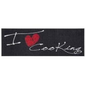 Fußmatte Salonloewe I Love Cooking Heart XXL