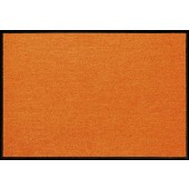 Fußmatte Salonloewe Uni kürbis orange rechteckig