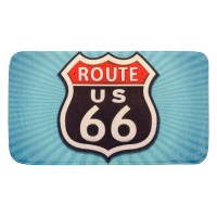 Badematte Vintage Route 66
