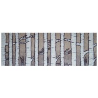 Fußmatte Mikrofaser Birch Wood L