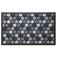 Fußmatte PORTACOLOR Mosaik grau