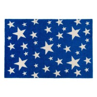 Fußmatte Stars on blue