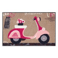 Fußmatte Salonloewe Design Pink Scooter