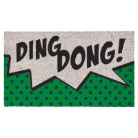 Fussmatte Pop Art Ding Dong