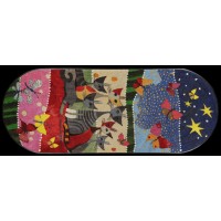Fußmatte Spring Fasce di Colore 60 cm x 180 cm