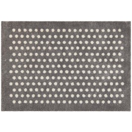 Fußmatte mikrofaser Small Dots Silver