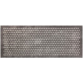 Fußmatte Mikrofaser Small Dots Silver XXL