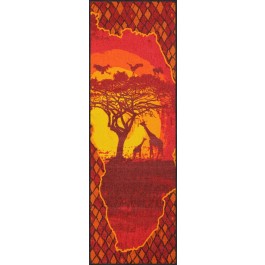Fußmatte Afrikakarte XXL 