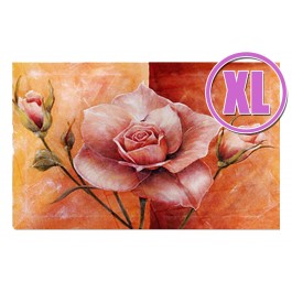 Fußmatte Gallery Rose apricot XL
