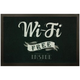 Fußmatte Deco Free Wi-Fi
