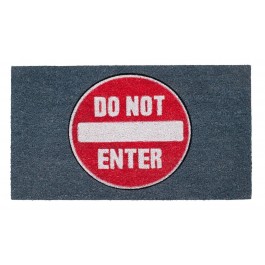 Fußmatte Do not enter Kokos