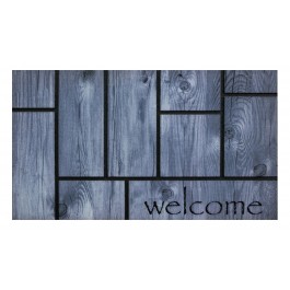 Fußmatte Master Tiles gray welcome