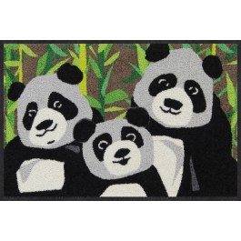 Fußmatte Panda Family