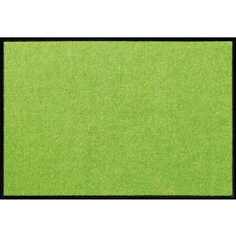 Fußmatte Salonloewe Uni apfelgrün rechteckig