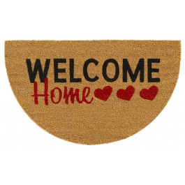 Kokosfußmatte Welcome Home Hearts 