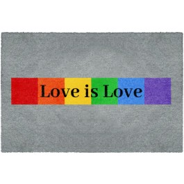 Fußmatte Pride Love is Love 50 cm x 75 cm