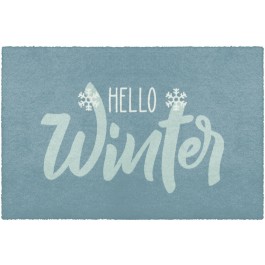 Fußmatte Hello Winter 50 cm x 75 cm