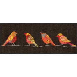 Fußmatte Bird Talk 30 cm x 75 cm