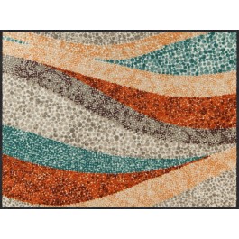 Fußmatte Mosaic Wave 75 cm x 100 cm