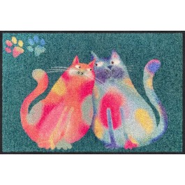 Fußmatte Rainbow Cats 50 cm x 75 cm