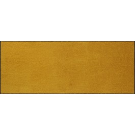Fußmatte Salonloewe Uni safran rechteckig 75 cm x 190 cm
