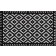 Fußmatte Salonloewe Design Tabuk Black & White 50cm x 75cm