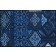 Fußmatte Salonloewe Design La Grange Blue 50 cm x 75 cm