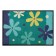 Fußmatte Easy Clean Blumen blau