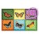 Fußmatte Gallery Schmetterlinge Mosaik XL